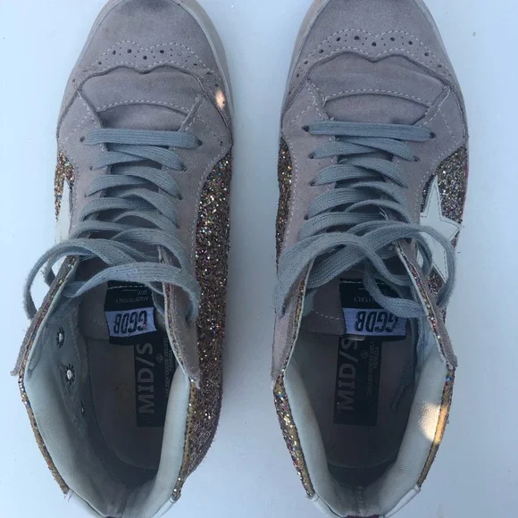 ⭐️GOLDEN GOOSE⭐️ | Glitter Mid Star •Size 40 •VGUC - Picture 12 of 15